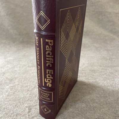 Easton Press Science Fiction Pacific Edge Kim Stanley Robinson SIGNED NrMT CK-image