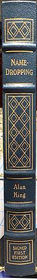 Name Dropping by Alan King, Easton Press, 1996 1st, *SIGNED* -image