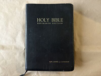 Holy Bible King James Version 1976 | Giant Print Reference Edition | Red Letter -image