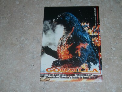 Godzilla 94 TRADING CARD 1995 amada very rare japanese-image