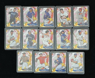 Lot Of 14 2025 Topps Series One Tokyo Series: Stars Of Japan Inserts!-image