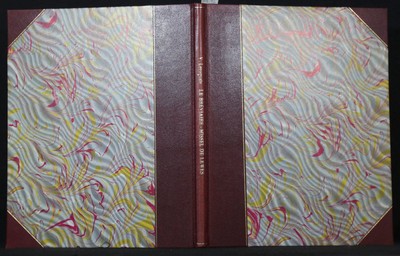 Hand binding in half leather. The Breviary-Missal, from the Cluniac Priory-image