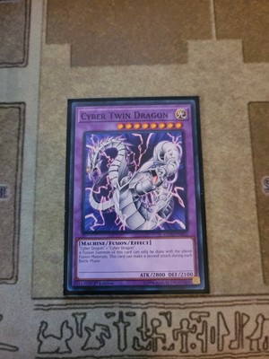 YUGIOH CYBER TWIN DRAGON LEDD-ENB26 COMMON 1ST ED NM-image