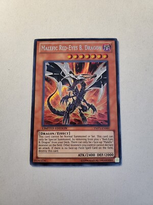 Yugioh - Malefic Cyber End Dragon YMP1-EN004 NM Limited Secret Rare-image