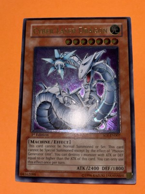 Cyber Laser Dragon SOI-EN007 1st Edition NM Ultimate Rare Yu-Gi-Oh! Near Mint-image