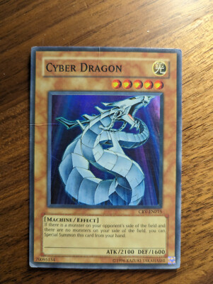 Yu-Gi-Oh! Cyber Dragon CRV-EN015 Unlimited Super Rare OG Print HP-image