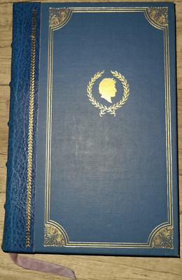 Vtg leather book, The Annals of Tacitus, etchings by Giovanni Piranesi, 1982-image