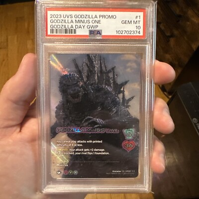 2023 Universus Godzilla Minus One Promo PSA 10 Gem Mint Day GWP-image