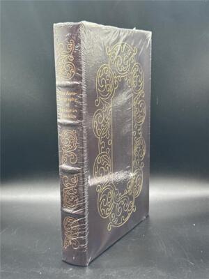 Easton Press - The Autobiography of Benjamin Franklin NEW Leather Book SEALED-image