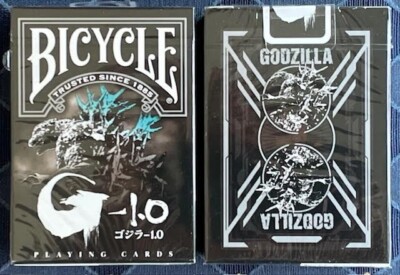 Bicycle Godzilla playing cards-image