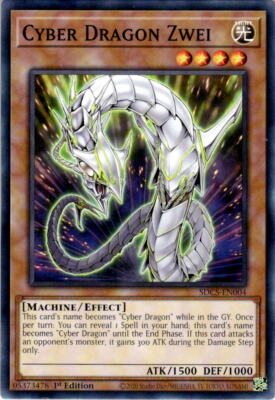 Structure Deck: Cyber Strike #SDCS-EN004 Cyber Dragon Zwei-image