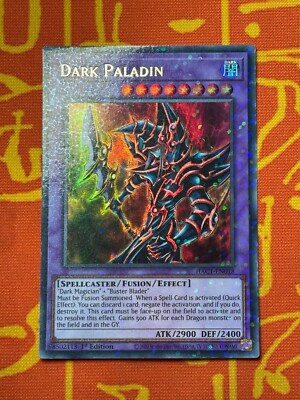 YUGIOH DARK PALADIN DUEL TERMINAL ULTRA RARE 1ST NEAR MINT HAC1-EN018-image
