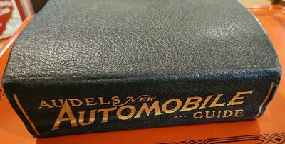 Audels old NEW AUTOMOBILE GUIDE Book 1949 Vintage Car Mechanics Includes Diesels-image