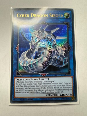 YUGIOH Cyber Dragon Sieger Ultra Rare 1st Edition CYHO-EN046-image
