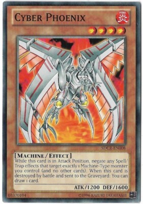 Yu-Gi-Oh!, Cyber Dragon Revolution, Cyber Phoenix SDCR-EN008-image