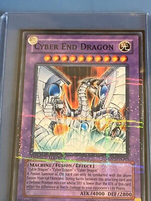 Yu-Gi-Oh! Cyber End Dragon MF02-EN003 Parallel Rare Limited Edition NM -image
