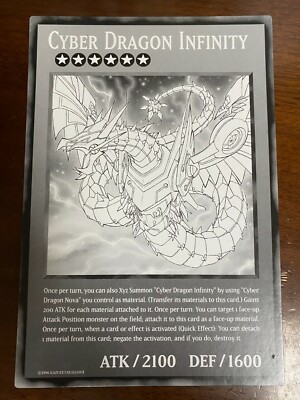 Yugioh Cyber Dragon Infinity Duel Overload DUOV Jumbo Oversized Card!-image