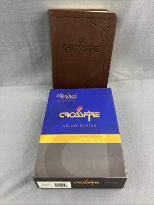 The Expositor's Study Bible Crossfire Ed. KJV Leather  SIGNED With Original Box-image