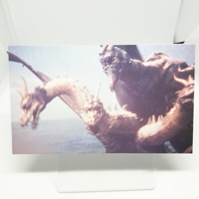 No.75 GOZILLA Card 100 Vol.1 Godzilla VS Mechagodzilla TOHO MOVIE FUTAMI JAPAN-image