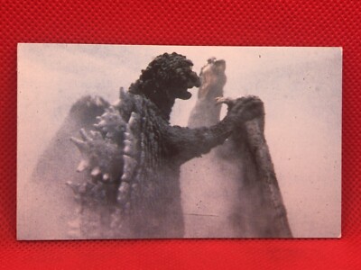 Radon Godzilla  card  4inch Barcode Battler vintage No.53  TOHO rare-image