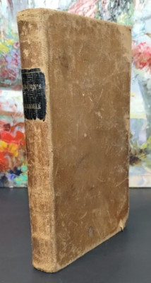 The Institutes of English Grammar Goold Brown Leather Bound 1st Ed. HC 1851 Book-image