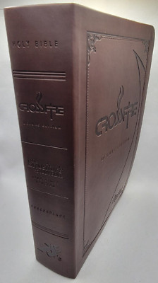 The Expositor's Study Bible Crossfire W/ Box KJV Leather Signed Gabriel Swaggart-image