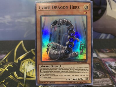 Yugioh Cyber Dragon Herz MP19-EN086 Super Rare NM-image