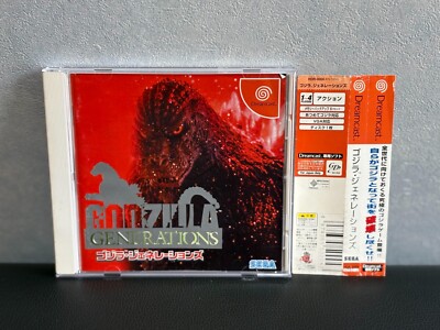 Godzilla Generations (Sega Dreamcast,1998) from japan-image