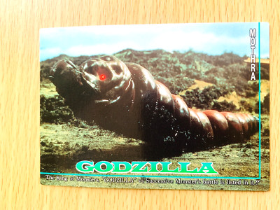 Mothra Godzilla 1995  CARD No.40 TOHO  From Japan  D-59-image