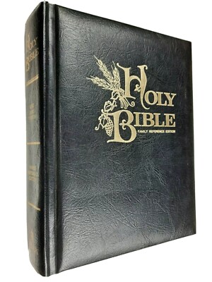Holy Bible Family Reference Edition King James Version Imitation Leather ED 1971-image