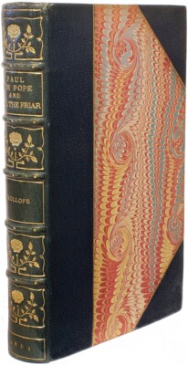 TROLLOPE. Paul The Pope & Paul The Friar. FIRST EDITION 1861 LEATHER BOUND !-image