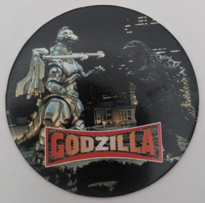 Godzilla Super Mechagodzilla 27 New Cap Collection Menko Amada Card 1995 Japan-image