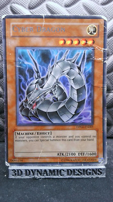 | Yugioh Cyber Dragon DP04-EN001 Rare DMG 🔥 |-image