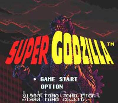 Super Godzilla - SNES-image