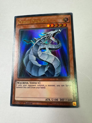 YUGIOH Cyber Dragon Ultra Rare 1st Edition BLRR-EN048-image