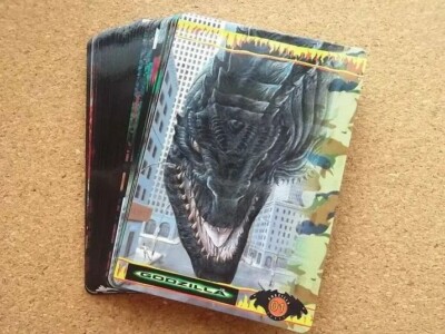 GODZILLA 1998 carddass fullset normal cards-image