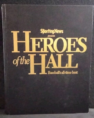 HEROES OF THE HALL Book BASEBALL'S ALL TIME BEST -image