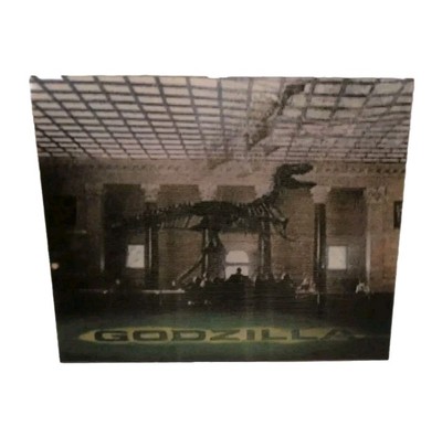 1998 Tristar Taco Bell Godzilla 3D Lenticular Promo Card Pile On The Fun-image
