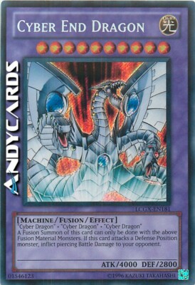 CYBER END DRAGON (Final Dragon (Former Final Dragon)) • Secret • LCGX EN181 Yugioh!-image