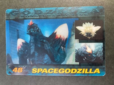 No.48 Space Godzilla GODZILLA Card MORINAGA Wafers very rare japanese  F/S-image