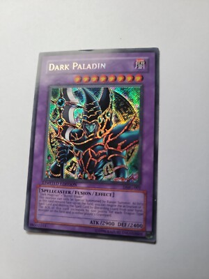 Yugioh Dark Paladin DMG - 001 Limited Edition Secret Rare NM-image