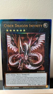 Cyber Dragon Infinity 1st Edition [NM] - Yu-Gi-Oh! RA04 [Ultimate Rare]-image