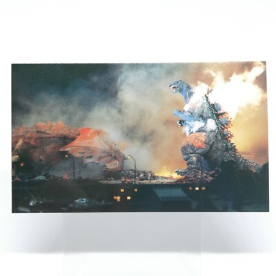 No.87 GodzillaVSDestroyer GOZILLA Card 100 Vol.3 TOHO EIGA 1995 MOVE Japan -image
