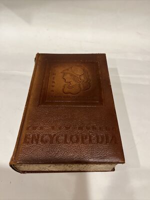 Antique The New Modern Encyclopedia Charlotte Gore 1943 Wm. H. Wise & Co Leather-image