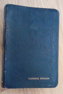 New Scofield Reference Bible KJV Blue Genuine Cowhide 1969-image