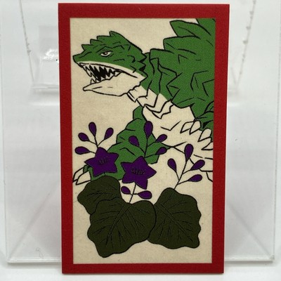 Kamoebas Godzilla Hanafuda Japanese Card 70th Anniversary 2024 Japan Anime Rare-image