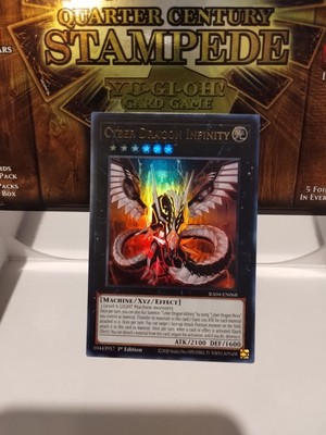  Cyber Dragon Infinity 1st Edition Ultra Rare RA04-EN068 Yu-Gi-Oh!-image