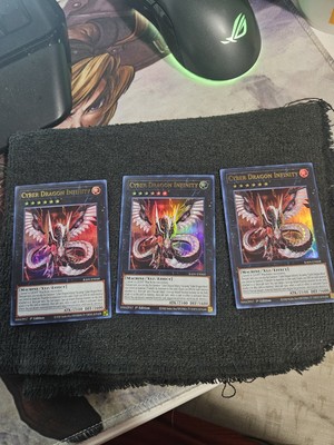 x3 Cyber Dragon Infinity - RA04-EN068 - Ultra Rare Stampede-image