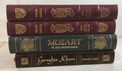 Library of Great Lives, The Easton Press,  4 vol, E-120-image