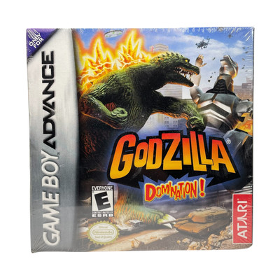 Vintage Godzilla: Domination (Nintendo Game Boy Advance, 2002) Y2K Sealed NIB-image